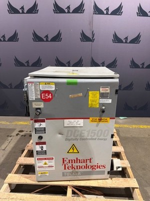EMHART DCE15AMEB DCE1500 Stud Welding Inverter w/ Pendant 480VAC USED