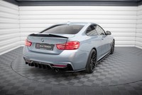 Maxton Design Diffusor Flaps V.4 Passend FüR BMW 4Er Coupe M-Paket F32 Schwarz H
