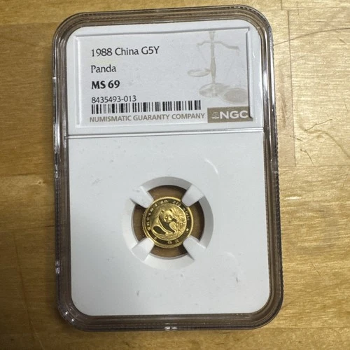 1988 Chinese Gold Panda 1/20 oz — photo from the most recent tracked eBay sale