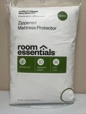 QUEEN Mattress Zippered Protector  Waterproof, 12" Depth PVC Free. 60" x 80"