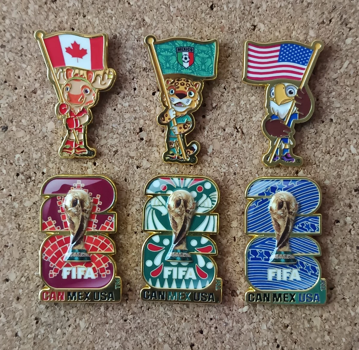 Preços baixos em Pins da Copa do Mundo | eBay