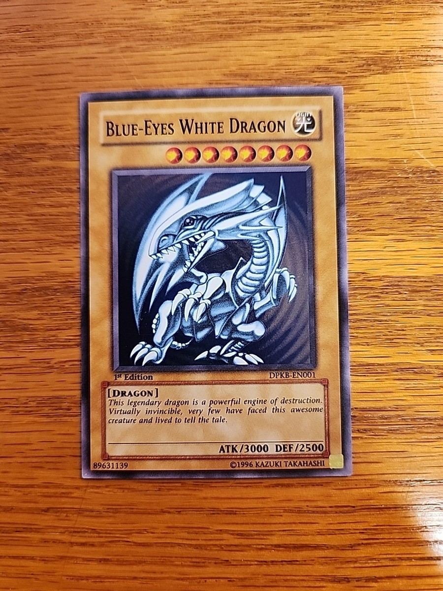 Yu-Gi-Oh! Blue-Eyes White Dragon 1st Edition DPKB-EN001 | eBay