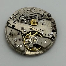 Landeron 349 Chronograph Watch Movement Rare Manual Vintage Swiss Parts 31.5mm