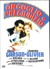 Dvd ORGOGLIO E PREGIUDIZIO nuovo sigillato 1940