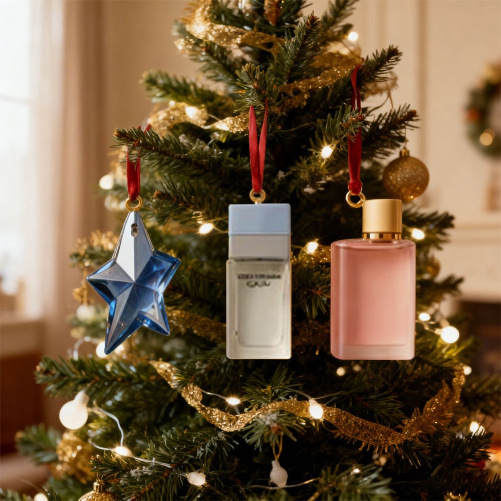 2025 Luxury Perfume Advent Calendar,24 Days Acrylic Perfume Countdown Gifts AE