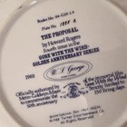 W. S. George The Proposal Gone With the Wind Plate 1988 Ltd Ed Fine China — photo 3