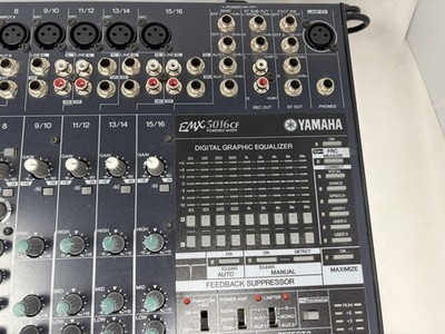 Yamaha EMX5016CF 500W 16-Input Powered Mixer for sale online | eBay