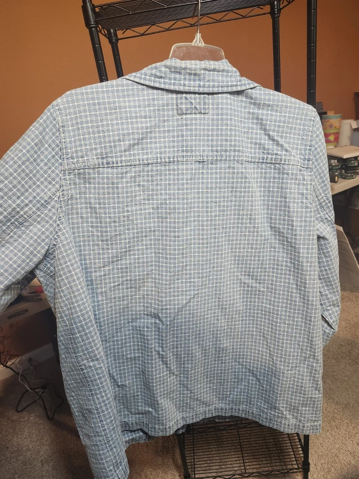 VINTAGE RALPH LAUREN “AUTHENTIC DRY GOODS SUPPLIERS” jean jacket. Sz 2x - Image 4 of 4