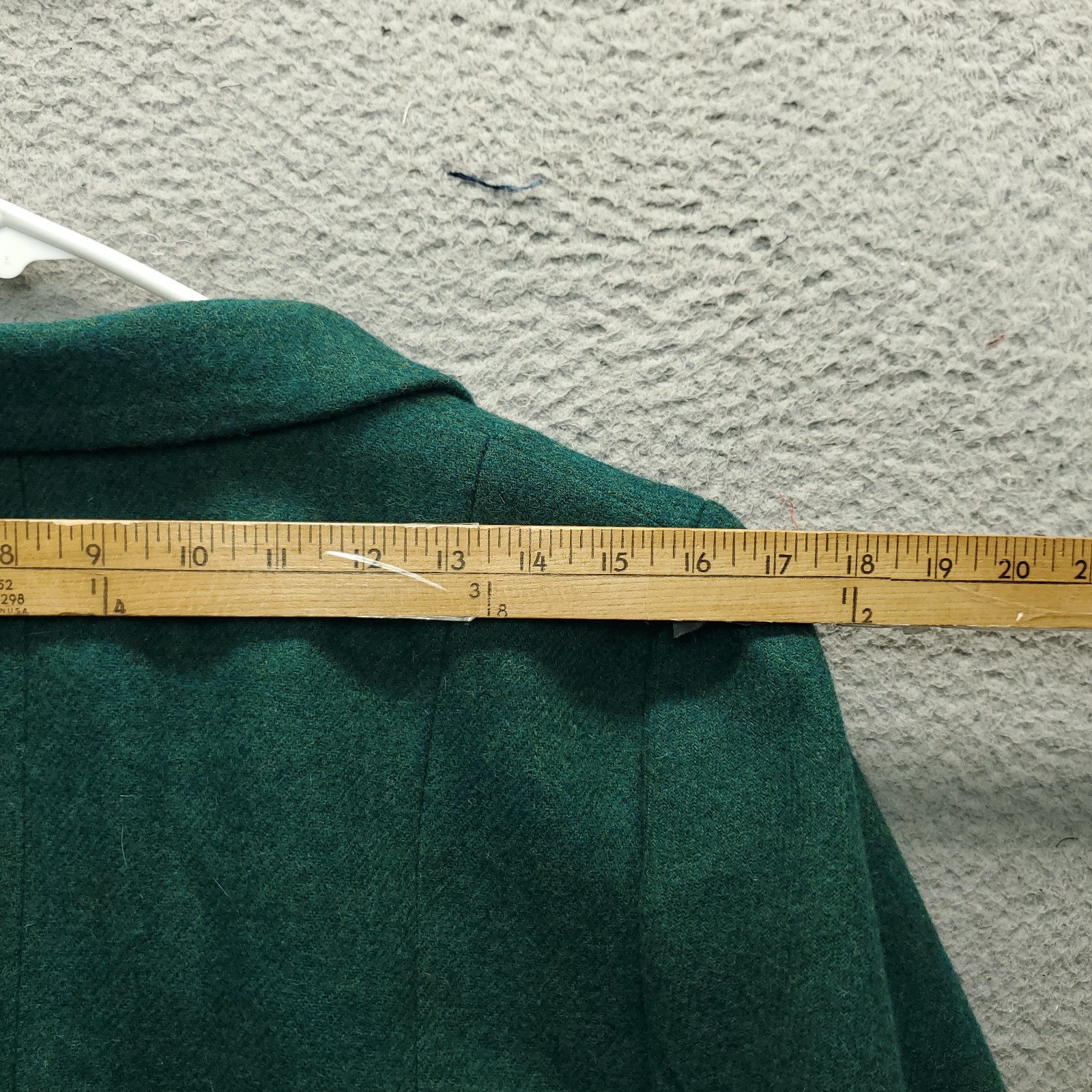 Talbots Aberdeen Blazer Jacket Womens 10 Green Wool Single-Breasted Formal EUC