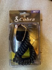Cobra M77 4-Pin Noise Canceling CB Microphone 9 Foot Cord chrome