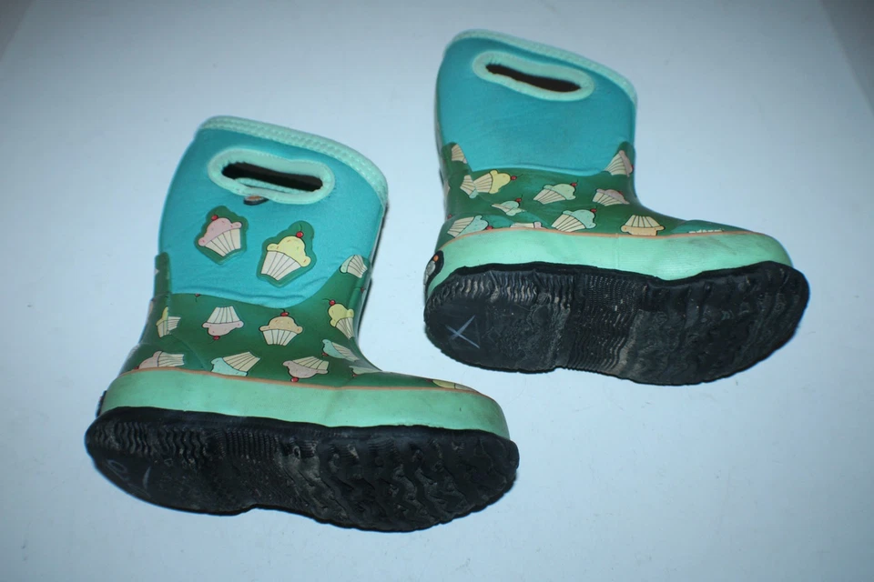 bogs botas niños con cupcakes infantes 8 lindo invierno diversión Foto 3 de 4