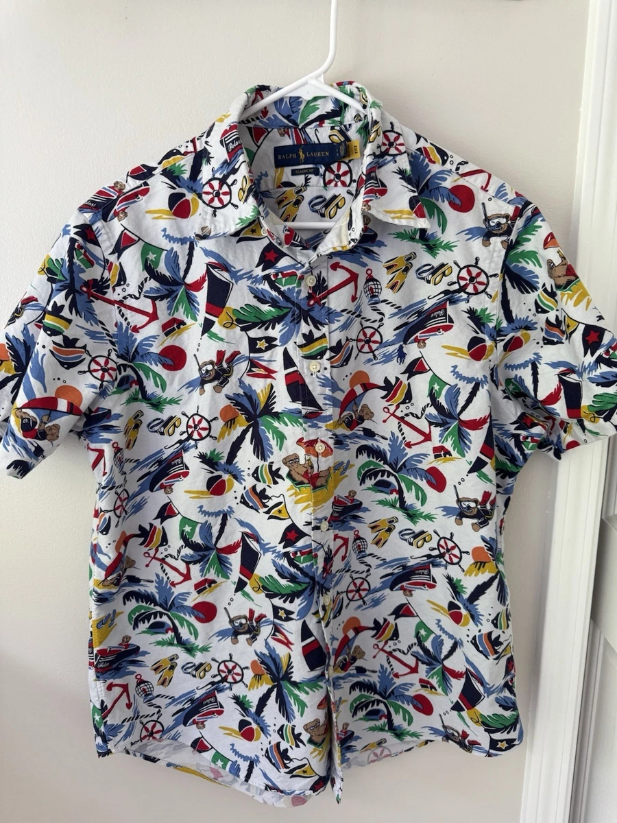 Polo Ralph Lauren Classic Hawaiian Casual Button-Down Shirts for