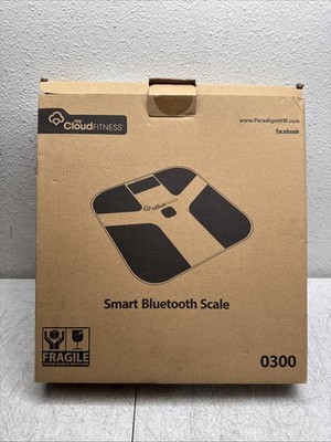 PARADIGM PREVENTION BLUETOOTH DIGITAL WEIGHT SCALE #0300 W/ MYCLOUDFITNESS APP