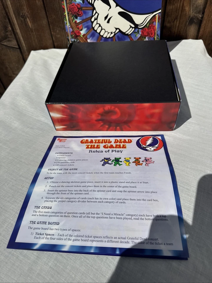 Grateful Dead The Board Game 2006 University Games Complete *Free Shipping - Image 2 of 4