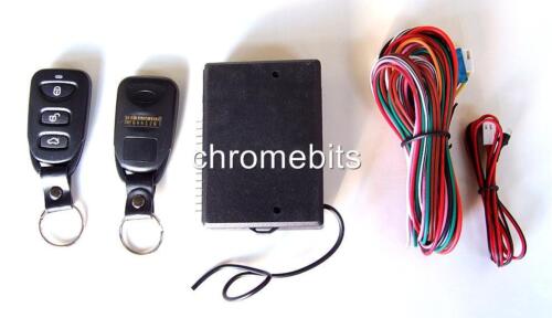 Universal Remote Central Locking Upgrade Kit Keyless Entry 2 Remotes Fobs 116 - Afbeelding 1 van 1