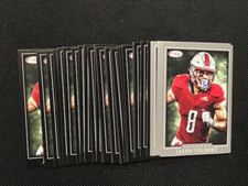 Lot (31) JALEN TOLBERT Cowboys 2022 SAGE Artistry Football base + silver cards