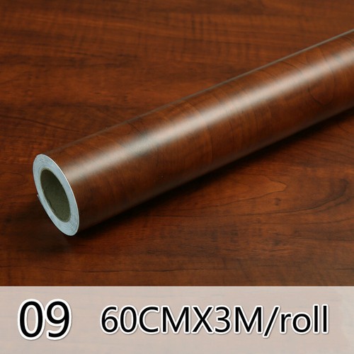 Wood Grain Wallpapers Self-adhesive Watertight Old Furniture Vinyl Stickers PVC - Picture 25 of 26