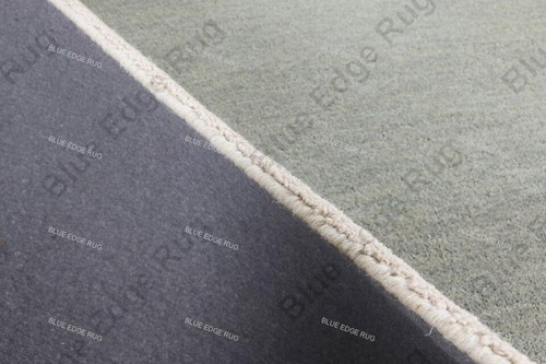 Alfombra bohemia india desa border lana antílope borde borde acolchado a mano - Imagen 7 de 7