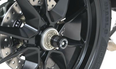 R&G Racing Hinterrad Spindel Schieber Protektoren passend für Ducati Hyperstrada 821 - Bild 2 von 7