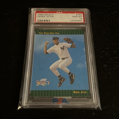 1993 Score Select #360 Derek Jeter Rookie RC PSA 10 GEM MINT | eBay