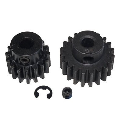 Engrenages Pignon En Acier Pour Arrma Typhon 6S V5 BLX - Lot 16T Et 20T - Module 1 - Arbre 5mm - Réf. ARA8606V5