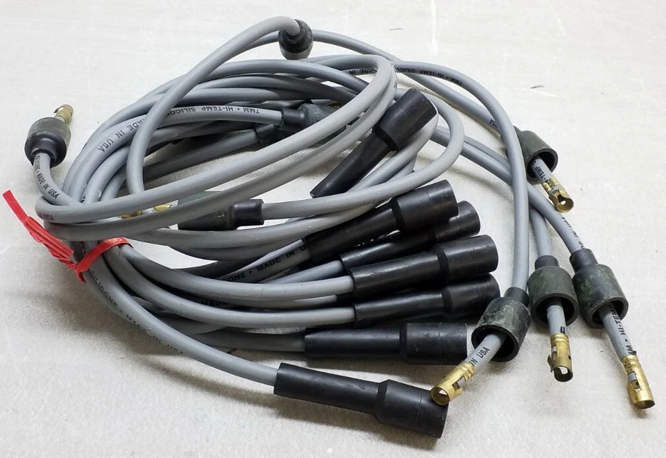 Juego de cables de encendido de silicona gris 9139 ProSpark 7 mm envío gratuito devoluciones gratuitas Foto 3 de 3