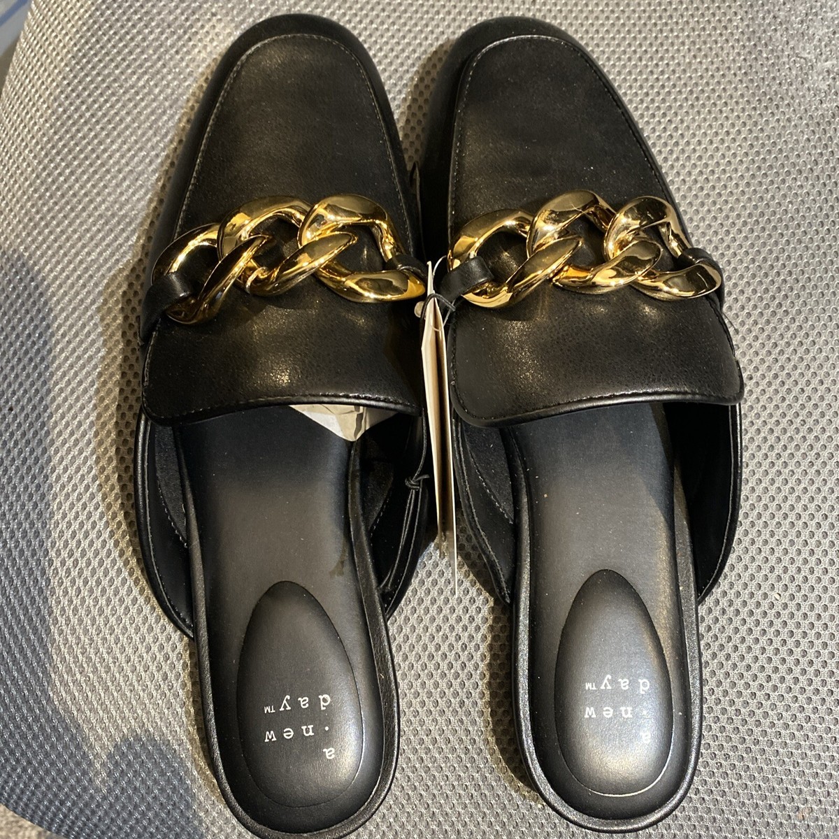Women's Kiki Slip-On Memory Foam Mules - A New Day Faux Leather
