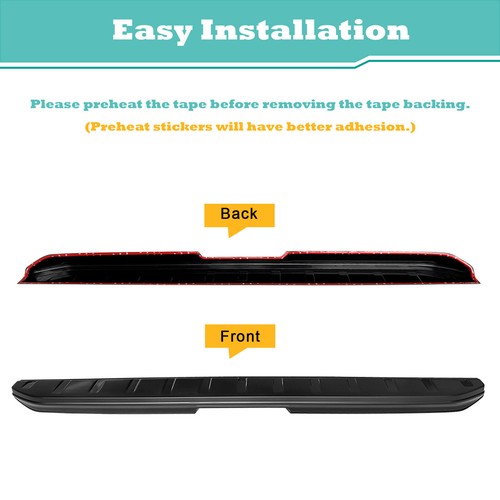 Rail Spoiler Tail Gate Protector Tailgate Cover For Mitsubishi Triton MV 2024+ - Picture 7 of 8