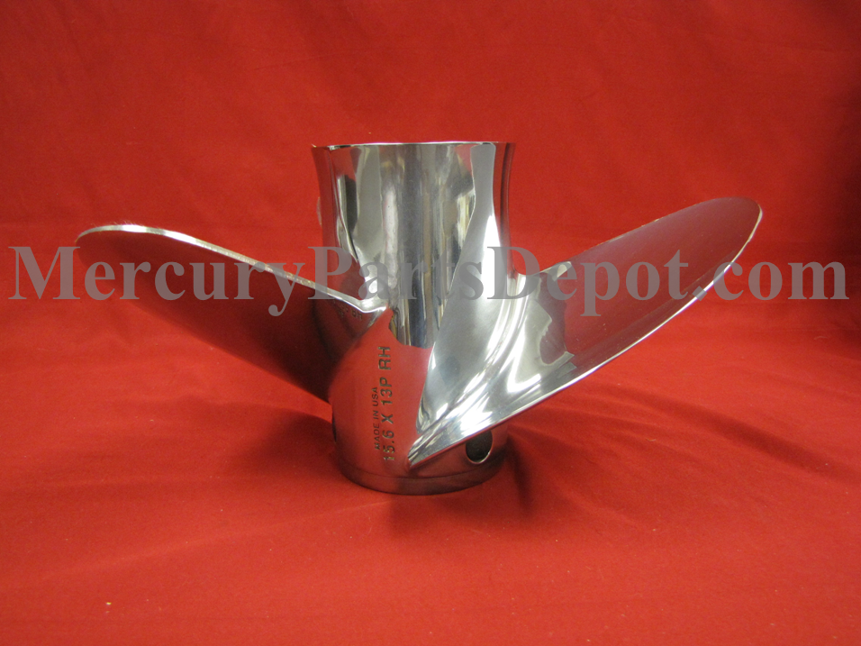 Hélice Mercury Racing Ventera 27 Pas - Standard - 48-8M0173922 - Sans Moyeu - NOS