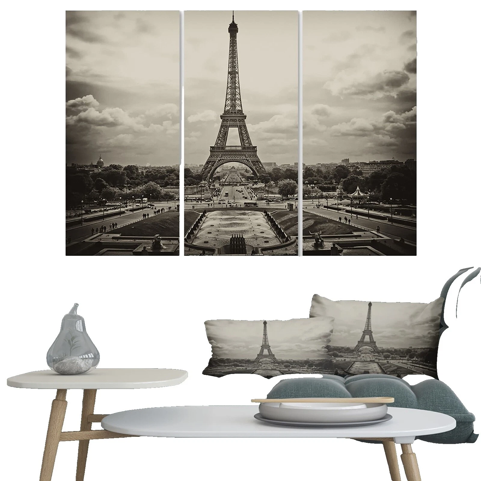 Lienzo Paris afiches y grabados de decoración para el Hogar