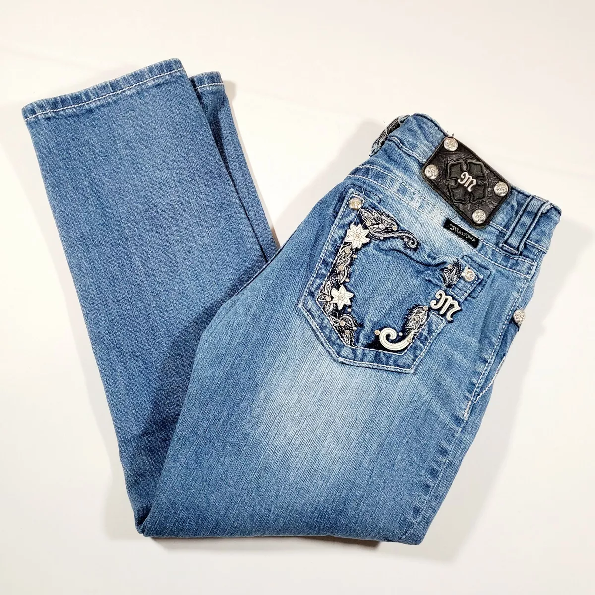 Miss me store boyfriend capri