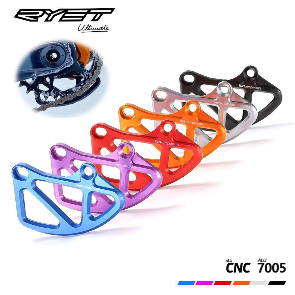 MTB CRASH PLATE BASH GUARD Bicycle Chain Guide Stabilizer Chainring Protector - Image 3 of 4