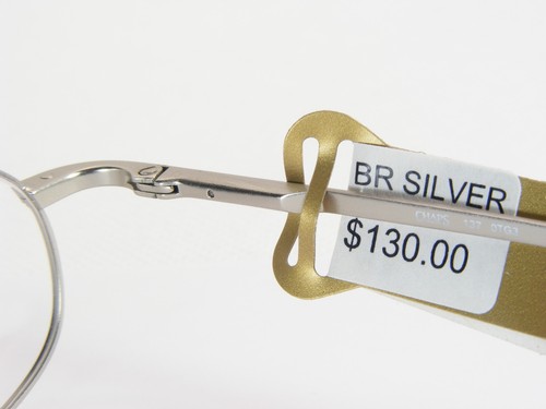 Vintage CHAPS Ralph Lauren 137 0TG3 Brush Silver EYEGLASSES GLASSES 47-21-140 mm - Picture 12 of 13