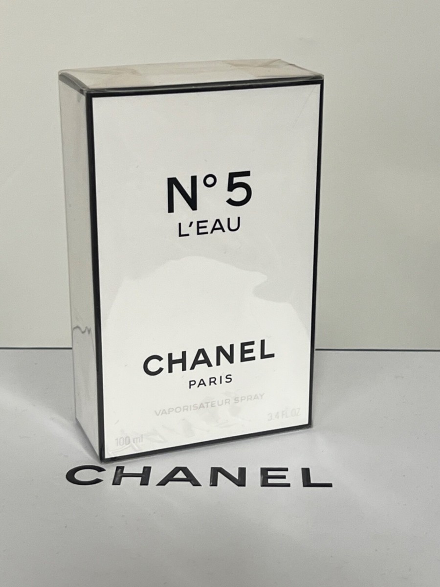 Chanel No 5 L'EAU 100ml / 3.4oz Eau de Toilette Spray SEALED | eBay