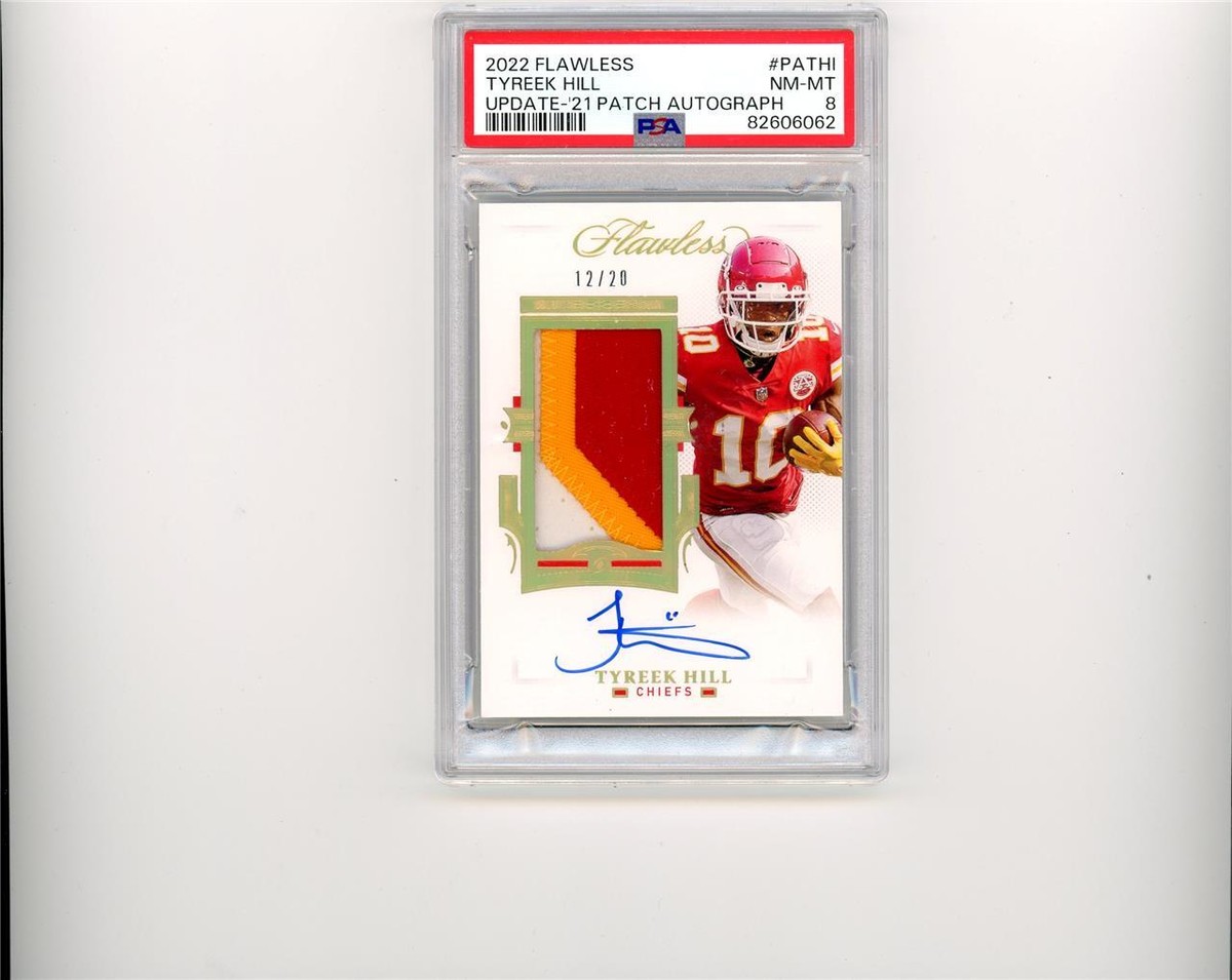 TYREEK HILL タイリーク ヒル 直書きサインカード AUTO NFL
