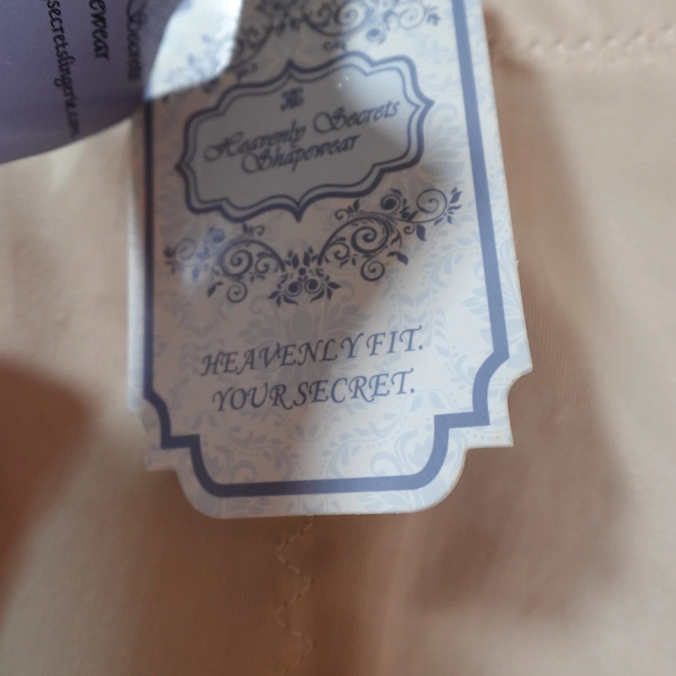 Heavenly Secrets Prendas moldeadoras para mujer 3X beige talla grande calzoncillo moldeador elástico nuevo Foto 3 de 4