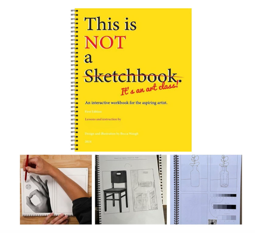 This is Not a Sketchbook, It's an Art Class, Spiral-bound - Picture 2 of 8