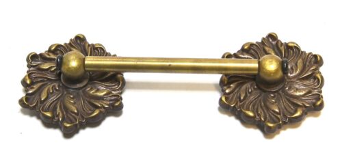 VINTAGE BRASS DECORATIVE DRAWER PULLS - Picture 2 of 6