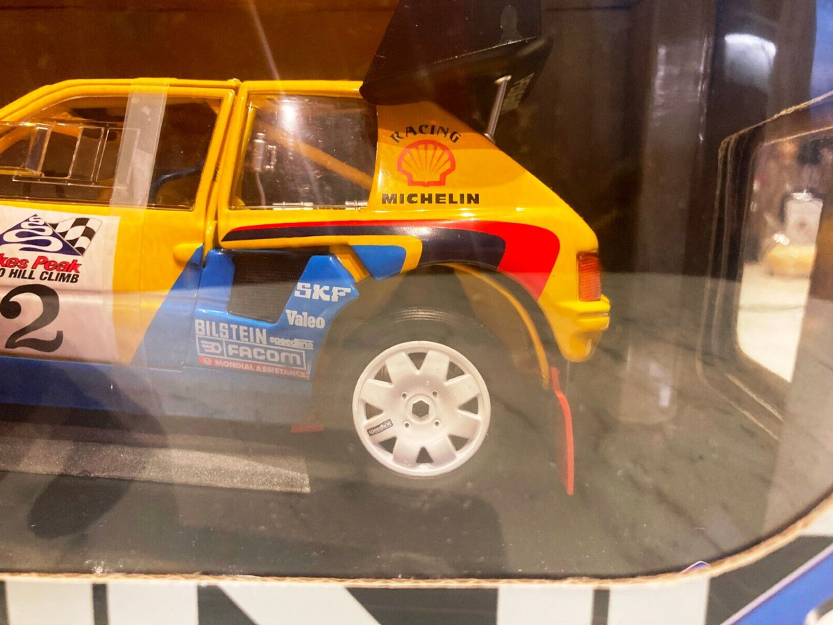 ワンオフカスタム 1/18 Solido プジョー205 T16 パイクスピーク SOLIDO