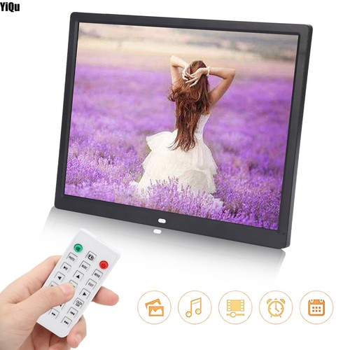 Cornice Portafoto Digitale 15" HD 1024x768 Risoluzione Supporto MP3/MP4 - Foto 2 di 11