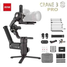 ZHIYUN Crane 3S PRO 3-Axis Handheld Gimbal Stabilizer for DSLR Cinema Cameras