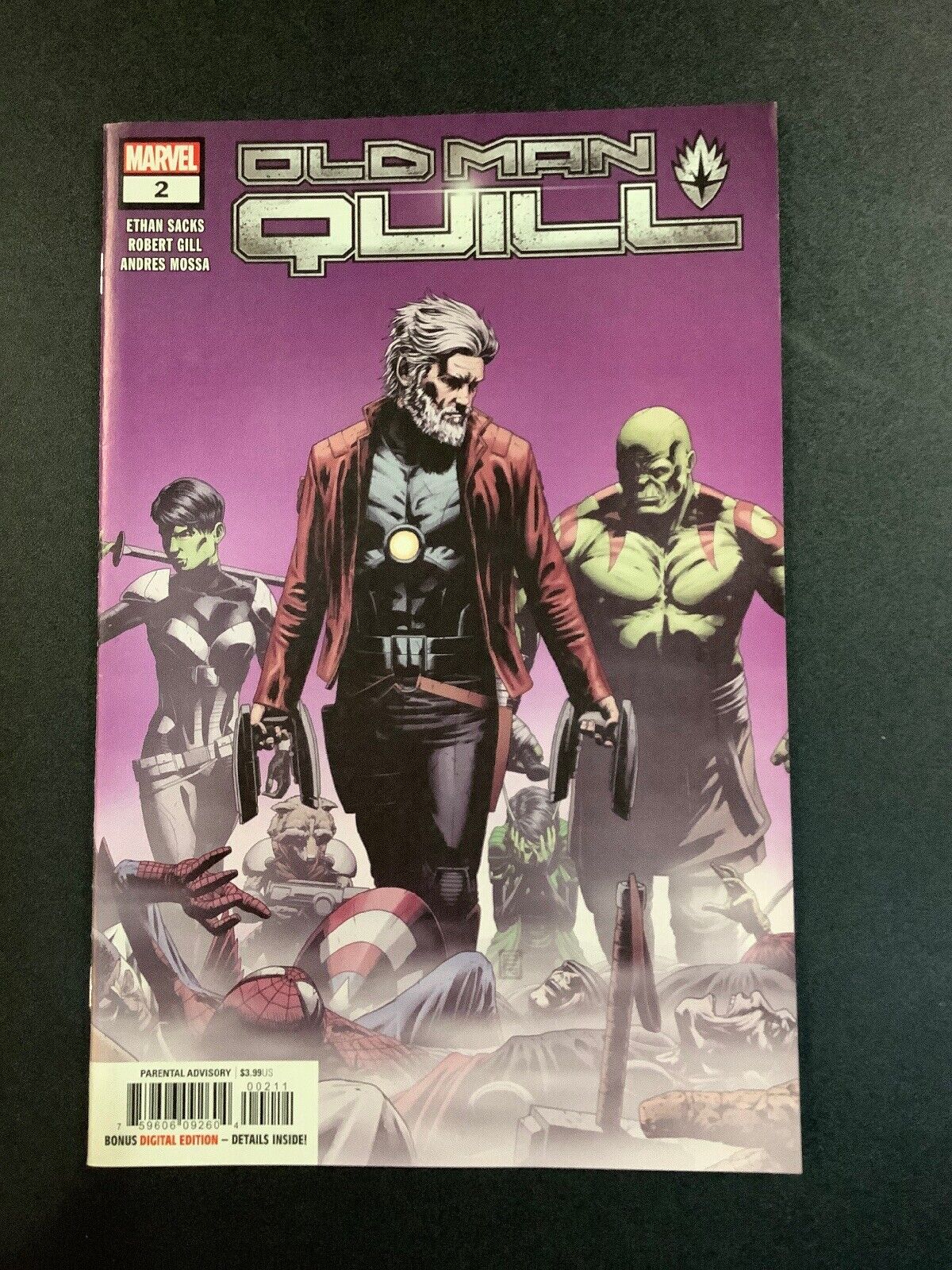 OLD MAN QUILL #1-8 (MARVEL/STARLORD/SACKS/0921100) COMPLETE SET LOT OF 8