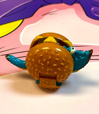 Vintage 1990 McDonalds Changeables Happy Meal Toy Dino Transformer burger