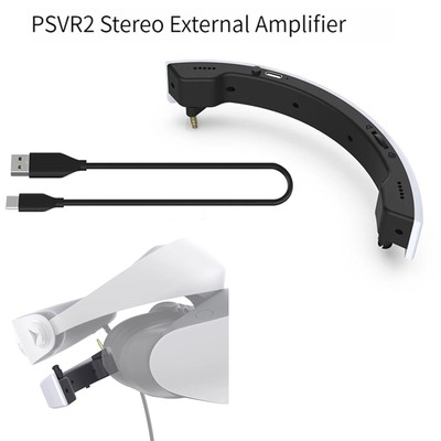 For PS VR2 VR Helmet Stereo External Amplifier Portable Mini Bluetooth Speaker
