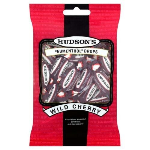 3 Packs of Hudson's Eumenthol Drops Candy Soothing Refreshing 100g - Picture 9 of 12