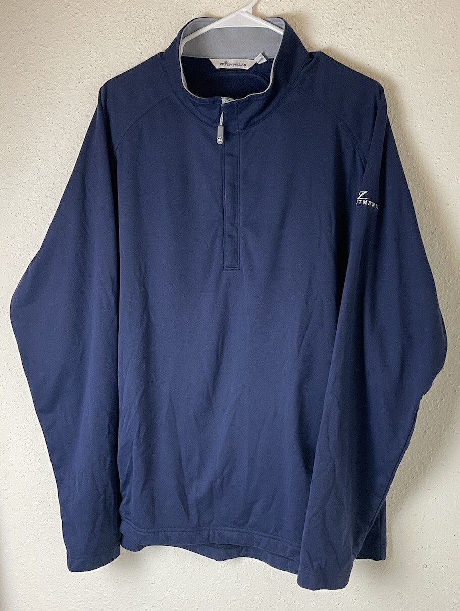 Peter Millar Men’s Perth Performance QuarterZip P… - image 1