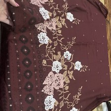 NWT ETHNIC INDIAN/PAKISTANI SCARF/DUPUTTA STROLLER FREE SHIPPING