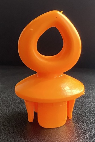 Baby Einstein Neptune Turtle Walker • Orange Anchor Toy Hook • Replacement Part