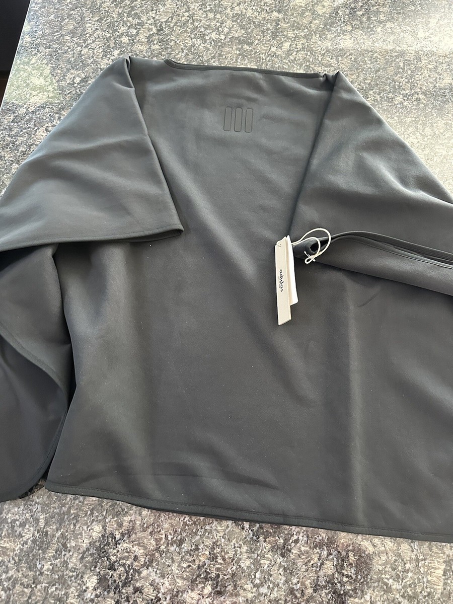 Adidas fear of god athletics heavy fleece Poncho. NWT, Black Adidas fear of god athletics heavy fleece Poncho. NWT, Black