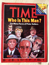 Rivista Magazine Time 1980 March 3 Who Is This Man? The Many Faces of P.Sellers